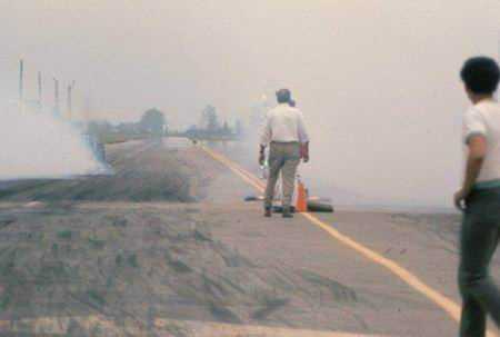 Tri-City Dragway - More Burnouts From Don Ruppel